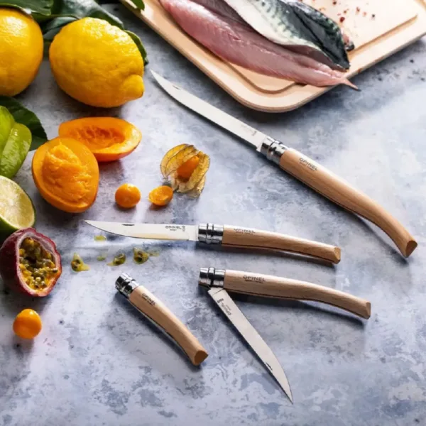 Cortaplumas Opinel Slim N12 Estilizado Haya - Imagen 3