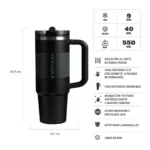 Vaso Térmico Quencher ProTour 887ml - Black Fade - Imagen 2