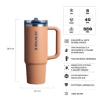 Vaso Térmico Quencher ProTour 887ml - Toast - Imagen 2