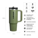 Vaso Térmico Quencher ProTour 887ml - Dried Pine - Imagen 2