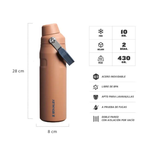Botella Térmica Iceflow Fast Flow 710ml - Toast - Imagen 2