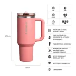 Vaso Térmico Quencher ProTour 1.18L - Terracota - Imagen 2
