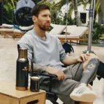 Mate Térmico Messi 236 ml - Negro - Imagen 2