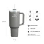 Vaso Térmico Stanley Quencher 1.18 L - Stone - Imagen 2