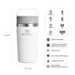 Vaso Térmico Café To-Go Travel Mug 354 ml - Frost - Imagen 3