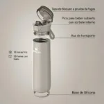 Botella Térmica Stanley Flowstate Spring 591 ml - Rose Quartz - Imagen 3