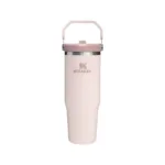 Botella Vaso Térmico Flip Straw Tumbler 887ml - Rosa Quartz