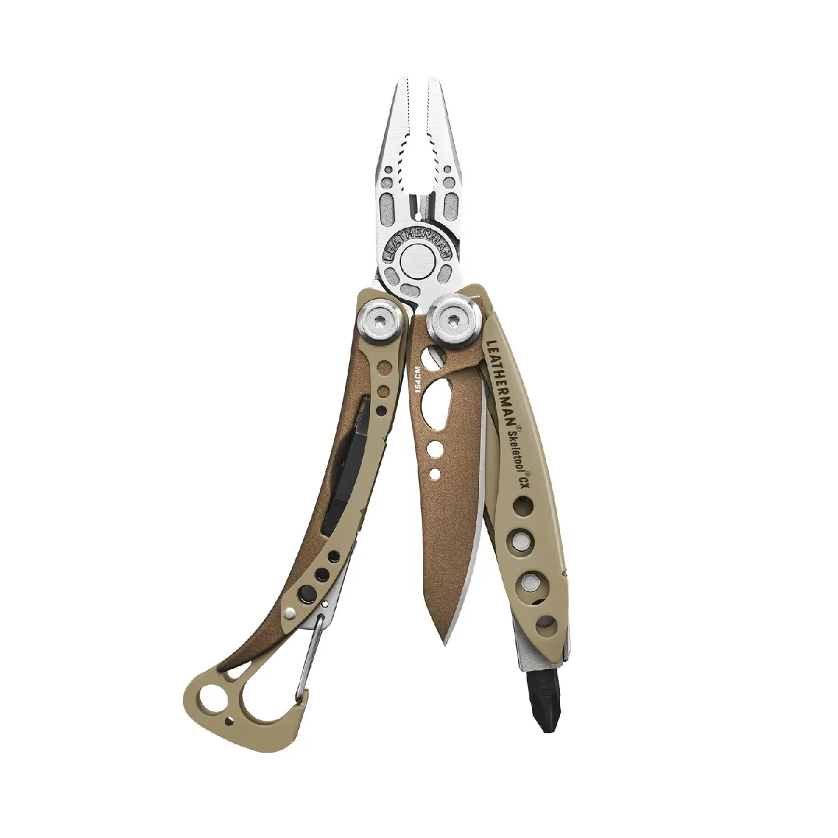 602032-PINZA-LEATHERMAN-SKELETOOL-CX---SANDSTORM-01 Pinza Multiuso Leatherman Skeletool CX Nocturnal - Marrón - Imagen 1