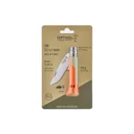 Navaja Plegable Opinel N°08 Horizon con Silbato - Naranja - Imagen 2