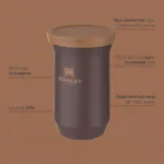 Mate Térmico Stanley 200 ml – Coffee - Imagen 4