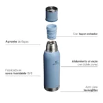 Termo Adventure To-Go 1lt Acero Inoxidable - Slate Blue - Imagen 4