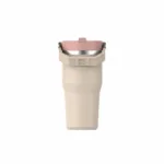 Botella Térmica Stanley Flip Straw Tumbler 591ml – Champagne - Imagen 4