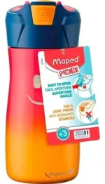 Botella Picnik Infantil Acero Pico Antiderrame - Imagen 3