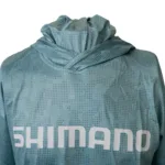 Camiseta Manga Larga con capucha Hood Tech Tee Verde - Imagen 4