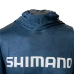 Camiseta Manga Larga con capucha Hood Tech Tee Azul - Imagen 3