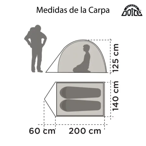Carpa Family Dome Andina XR2 - Imagen 5