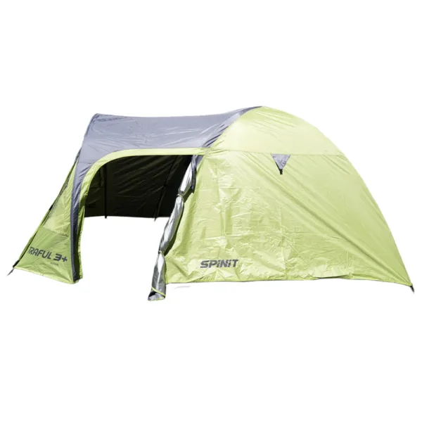 600106-carpa-traful-3-personas-impermeable-camping-spinit-verde-01 Carpa Traful 3 personas impermeable con ábside frontal y ventilación cruzada - Imagen 1