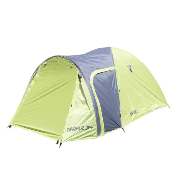 Carpa Traful 3 personas impermeable con ábside frontal y ventilación cruzada - Imagen 3