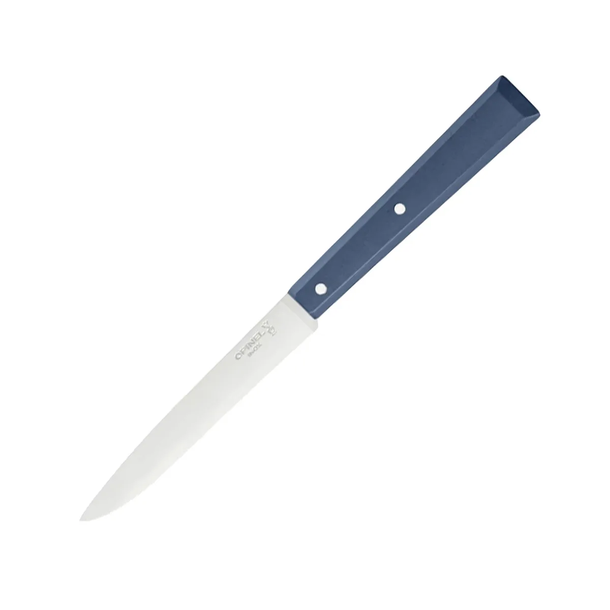 cuchillo-acero-mango-azul-madera-opinel-opa2042b401-01 Cuchillo de mesa Bon Appetit azul - Imagen 1