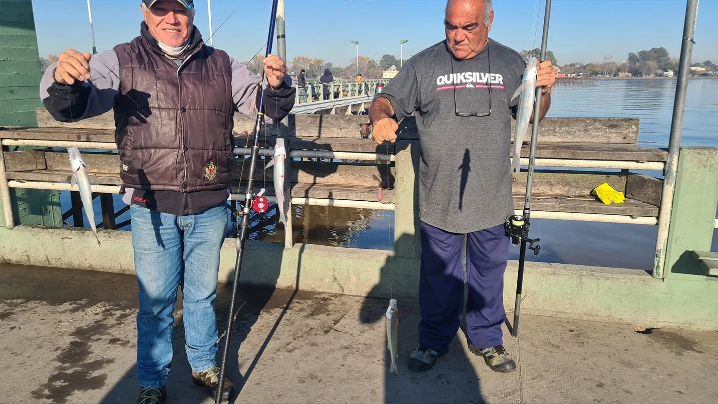 Pejes a fondo en el Pejerrey Club