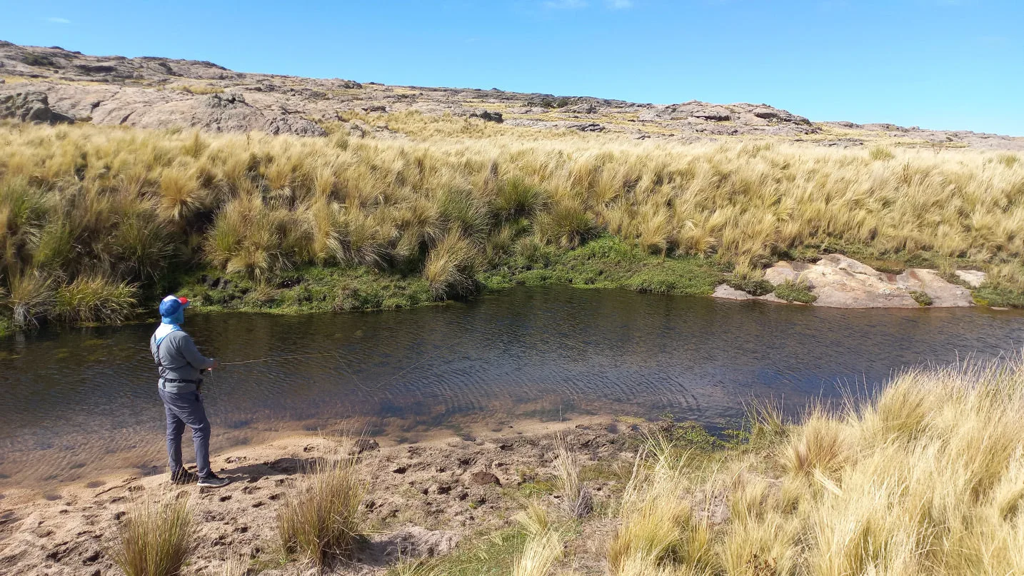 Truchas en Pampa de Achala