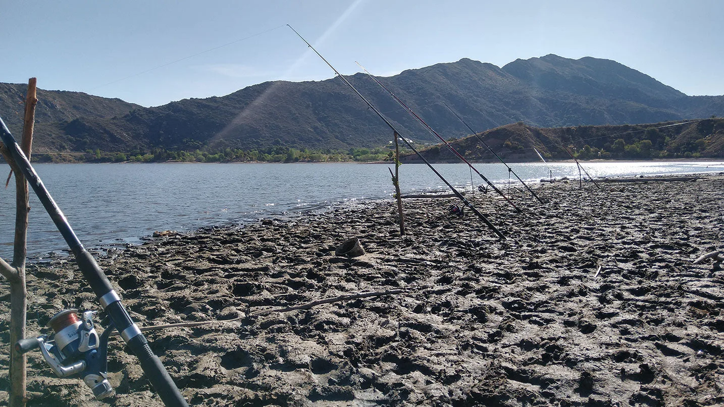 Equipos de medio lance para carpas del Potrero