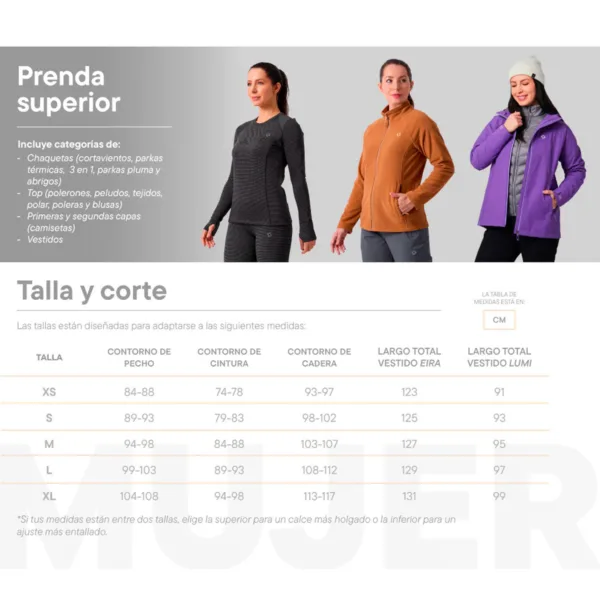 Campera Parka Doite Abrax Pluma 700FP Mujer - Imagen 7