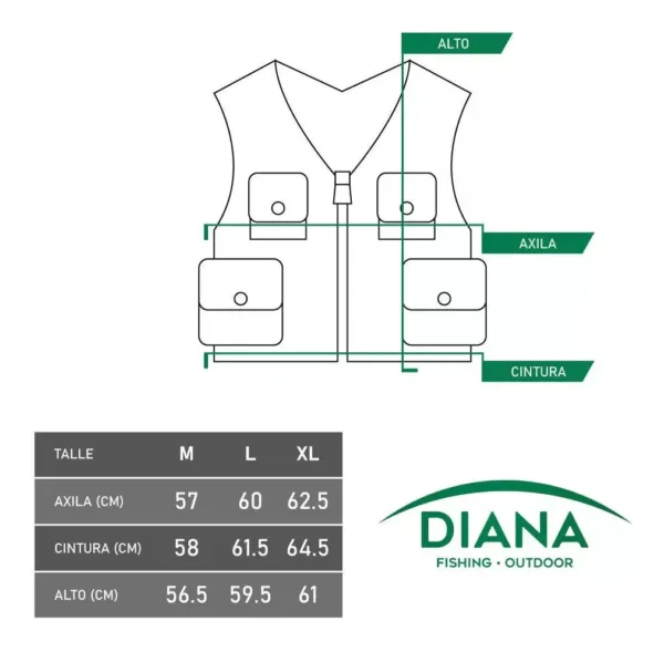 Chaleco de Pesca BASIC - Imagen 3