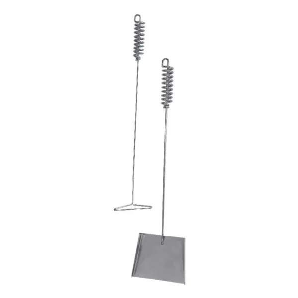 Set Parrillero 2 Piezas Con Funda Atizador + Pala - Imagen 1