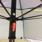 Sombrilla con rompeviento Azul - Imagen 8